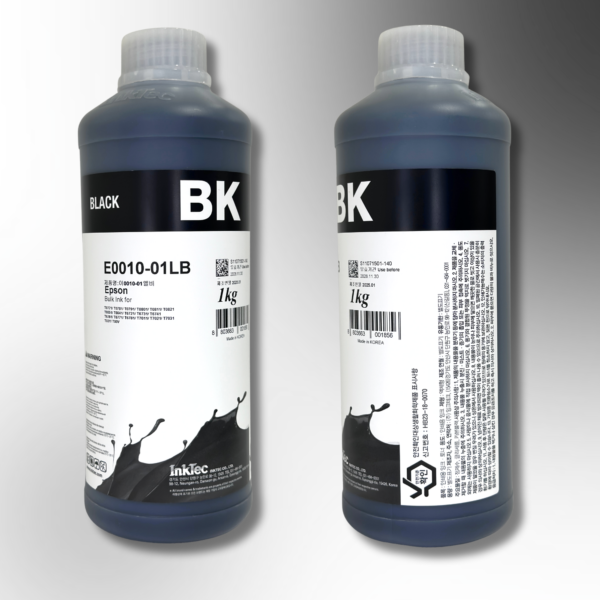 Водорозчинне чорнило InkTec, серія: E0010, для принтерів EPSON (Dye – BLACK – 1л)