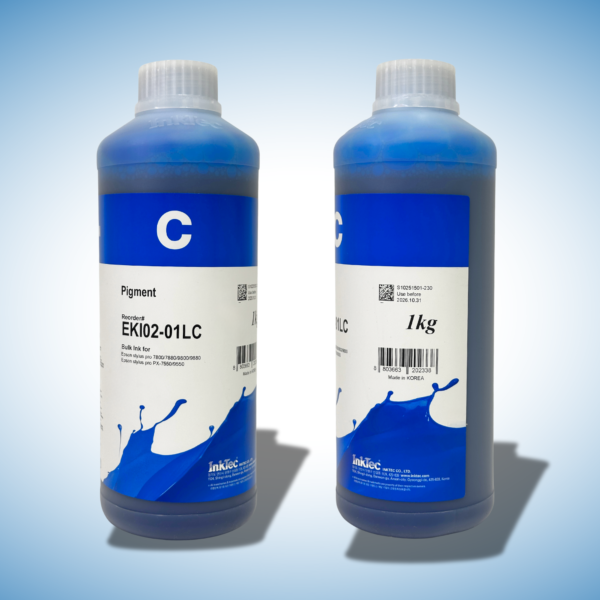Пігментне чорнило для широкоформатного друку, серія: EKI-01L, (Pigment - CYAN - 1л)