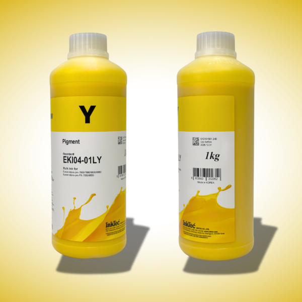 Пігментне чорнило для широкоформатного друку, серія: EKI-01L, (Pigment - YELLOW - 1л)