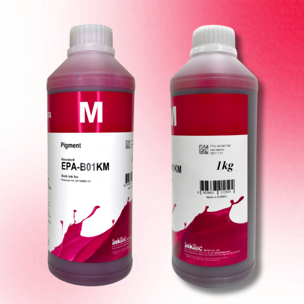 Пігментне чорнило для широкоформатного друку, серія: EPA-B01K, (Pigment – MAGENTA – 1л)