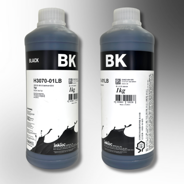 Водорозчинне чорнило InkTec, серія: H3070, для принтерів Hewlett-Packard (Dye – BLACK – 1л)