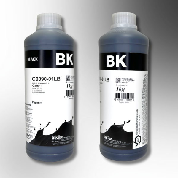 Пігментне чорнило InkTec, серія: C0090, для принтерів Canon (Pigment - BLACK - 1л)